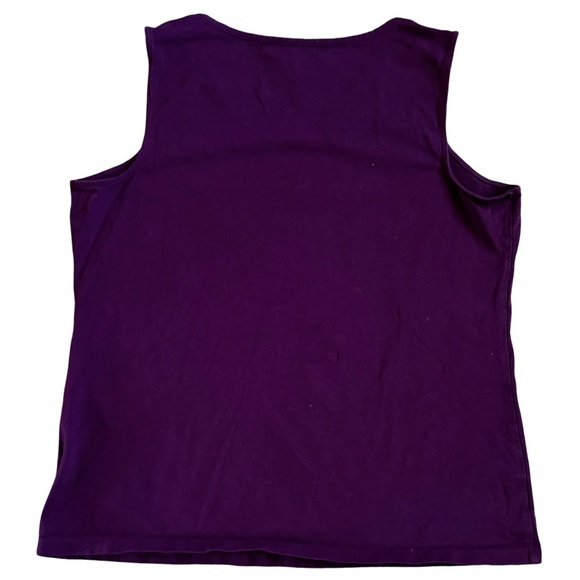 Sleeveless Burgundy T-Shirt Sz XL - Picture 12 of 14